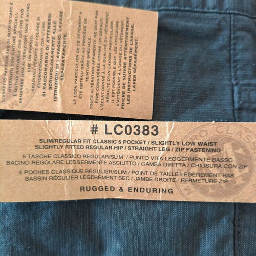 Pants Marlboro Classics black size W44 L36 new, soft fabric