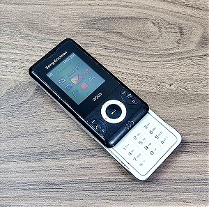 Sony Ericsson W205 Classic Κινητό Τηλέφωνο Λειτουργικό Μαύρο Κλασικό Vintage κινητό τηλέφωνο