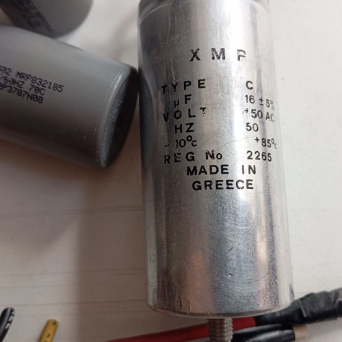 Capacitors used, pack of 7 pieces