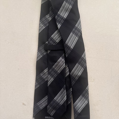 Dolce & Gabbana tie, black and blue