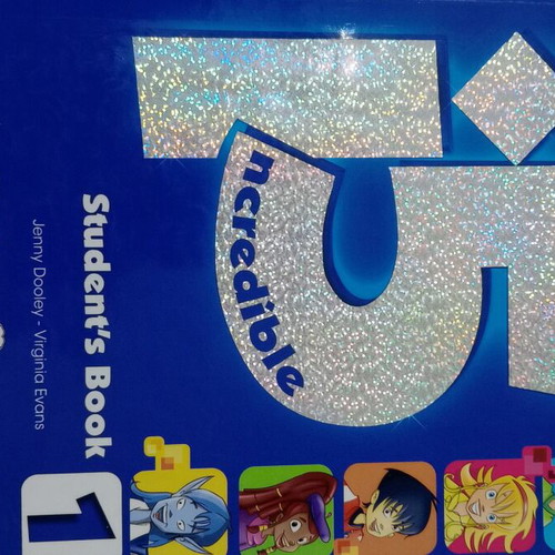 Incredible 5 1 English books like new, student's book, workbook, grammar, DVD, ebook