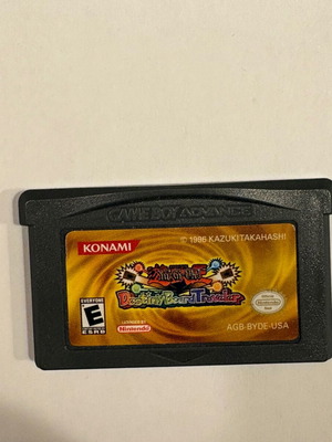 Yu-Gi-Oh Destiny Board Traveler GBA game cartridge