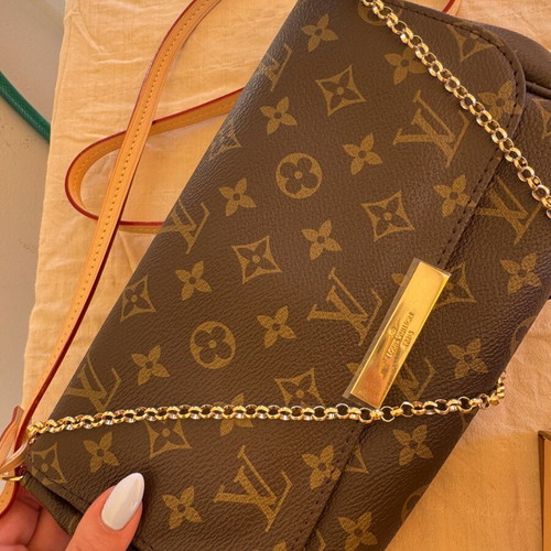 Shoulder bag new, beige and brown