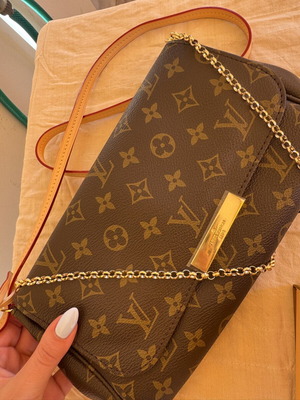 Shoulder bag new, beige and brown