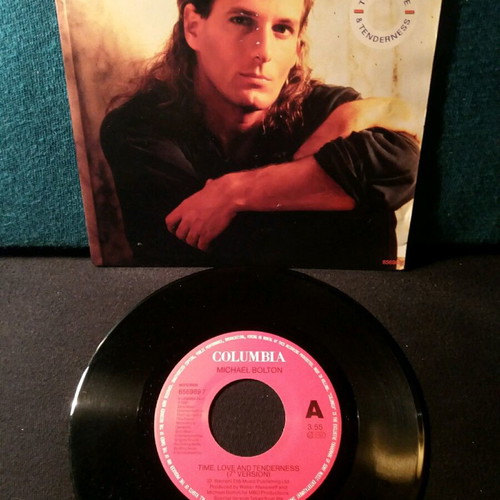 M.Bolton Time, Love and Tenderness 7" used