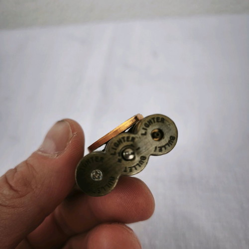 Vintage Russian Bullet-Shaped Lighter like new, refillable