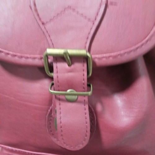 Leather backpack new with internal and front pocket