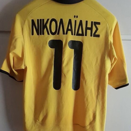 AEK Nike Demis Nikolaidis jersey medium used, good condition
