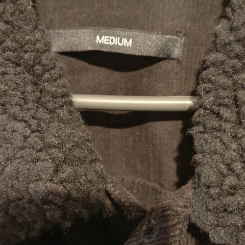 Indicode Medium Black Corduroy Jacket Like New