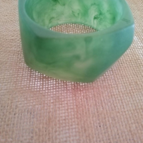 Folli Follie bracelet made of resin, new, green