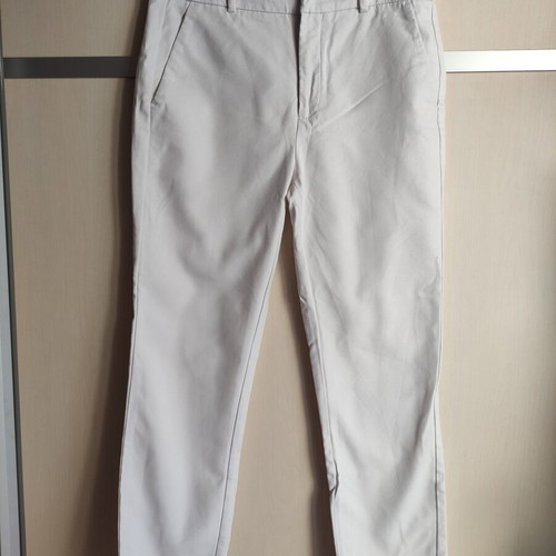 Zara tailored white pants used, size M 38