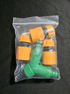 Tap splitter set new with valves