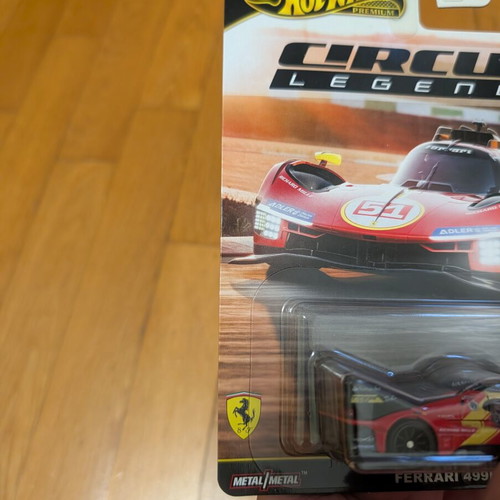 Hot Wheels Premium Ferrari 499P νέο μοντέλο κλίμακας 1:64