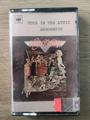 Κασέτα Aerosmith Toys in the Attic μεταχειρισμένη, rock