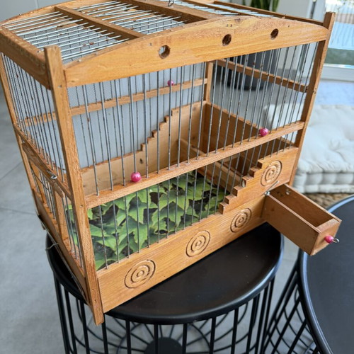 Wooden canary cage like new