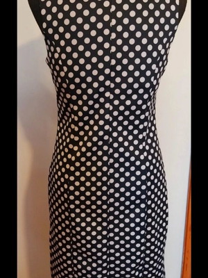 Sleeveless Polka Dot Dress medium size like new