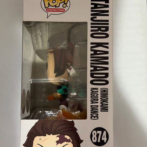 Funko Pop! Tanjiro Kamado Glow Chase #874 new