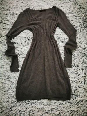 WOOL DRESS BEIGE