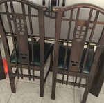 Dining chairs, set of 6