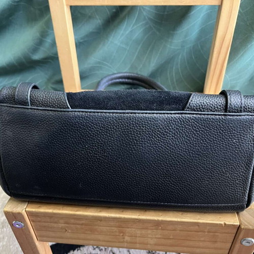 Tosca Blu handbag used, black, 33x19x10 cm