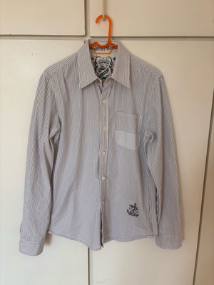 Z-Brand Men’s Striped Shirt used, size Large, multicolor