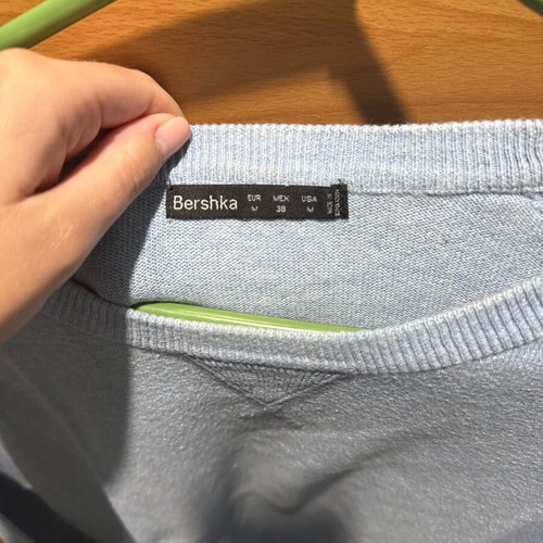 Bershka Menswear Sweater like new, blue turquoise, sizes M L