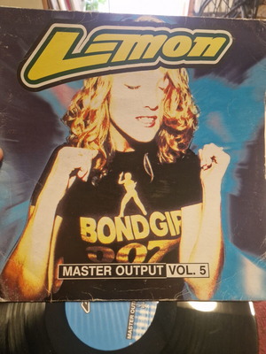 Lemon Master Output Vol. 5 vinyl LP used, electronic techno breakbeat