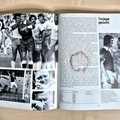 Fussbal Weltmeisterschhaft Deutschland 1974 used book