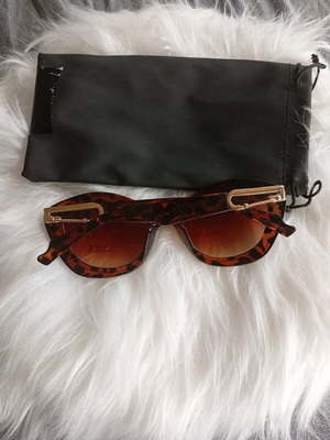Brown Leopard Sunglasses new