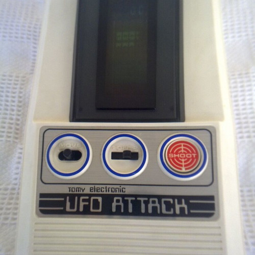 Ηλεκτρονικό παιχνίδι UFO Attack vintage 1980, σαν καινούργιο
