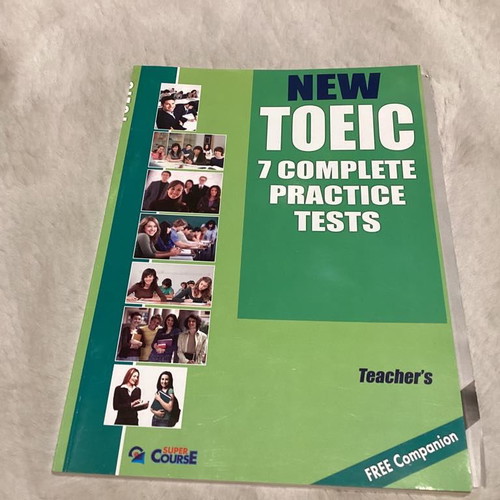 Toeic 7 Complete Practice Tests unused books