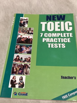 Toeic 7 Complete Practice Tests unused books
