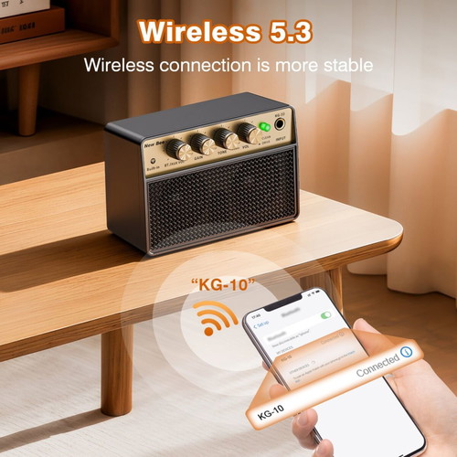 New Bee Guitar Amplifier KG-10 new, 10W, Bluetooth, USB-C
