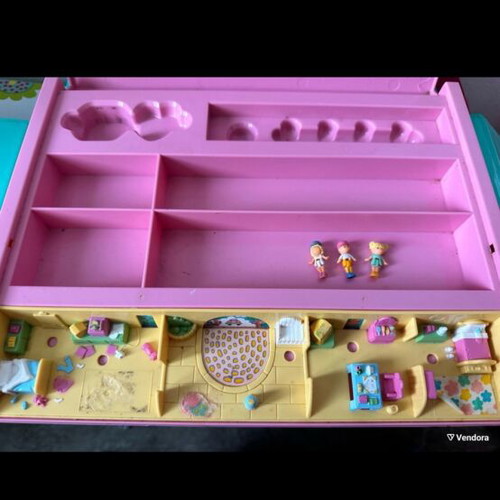 Polly Pocket vintage retro 1990 with 3 figures used