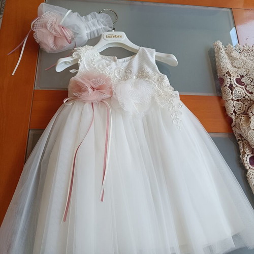 Dolce bambini dress with ribbon new 18 months