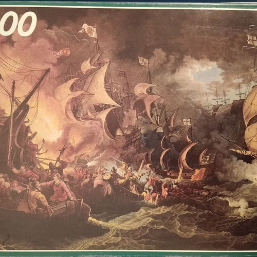 Puzzle Seabattle Schmidt 2000 pieces like new, sealed bag