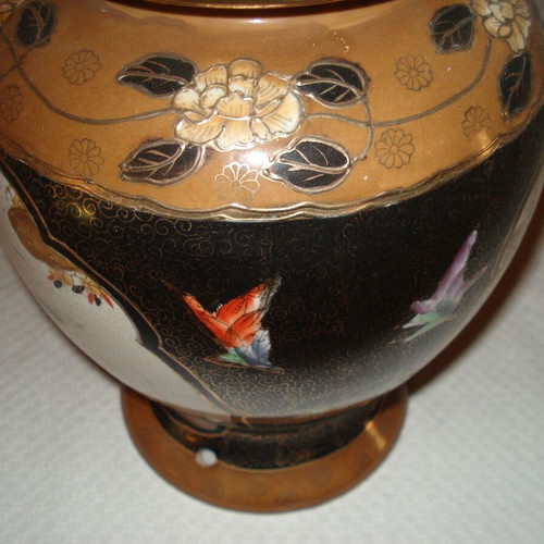 Pierced vase for lamp like new, 30cm 20cm