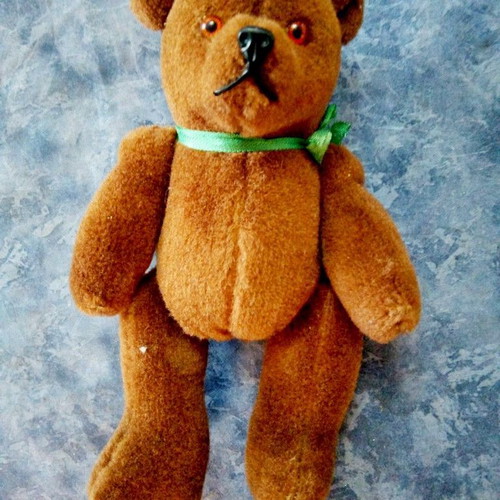 Antique plush teddy bear 1960