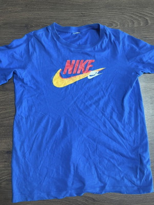 Nike short-sleeve shirt like new, blue, size M