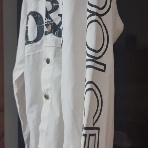 Dolce & Gabbana Scarface shirt like new, size L, white