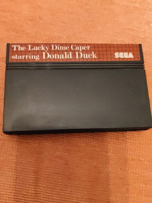 The Lucky Dime Caper Sega Master System used