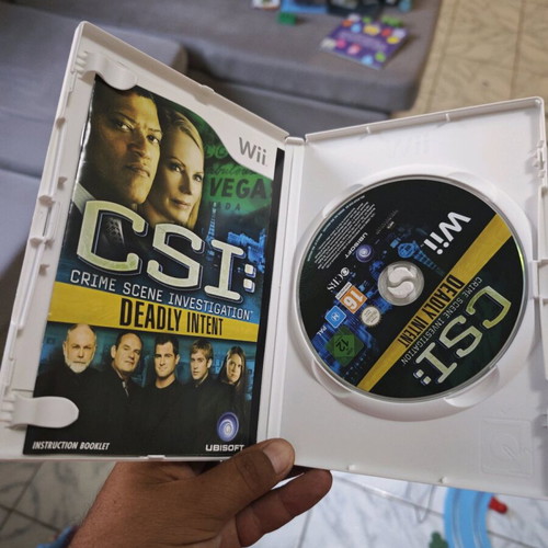 CSI Deadly Intent Nintendo Wii game like new