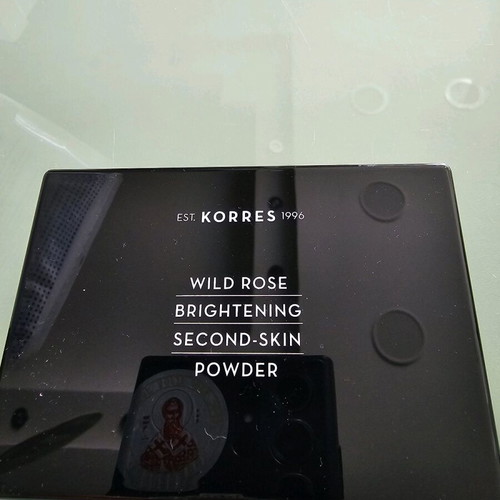 Korres powder new with soft texture and perfect coverage