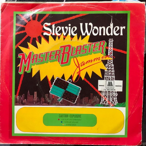 Stevie Wonder Master Blaster (Jammin') vinyl 7", 45 RPM, single used