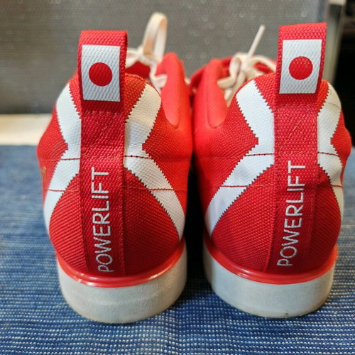 Adidas weightlifting shoes like new, size 50 2/3, red