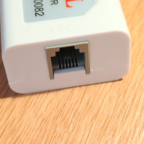 VDSL splitter 130082 like new for modem and phone line