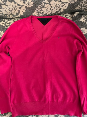 Tommy Hilfiger pink shirt like new, size L