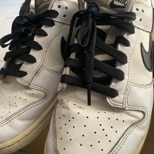 Nike Dunk sneakers used, size 42, white