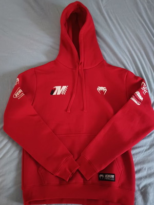 Venum Motorsport Racer Red men's hoodie new