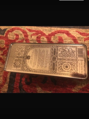 Chivas Regal metal collectible box like new vintage 30 years old